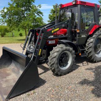 Boîtier de tracteur IH 585 XL avec chargeur
