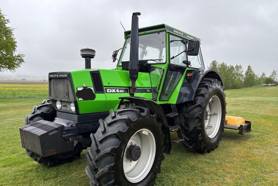 Deutz Fahr 6.50 A DX avec double attelage